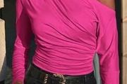 Pink top fits X's s worn once