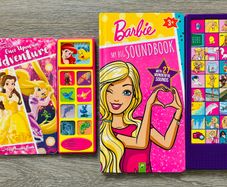 Disney Princess Lift-a-Flap Sound Book & FREE Barbie Storybook