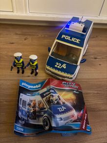 Playmobil City Police Van with lights etc