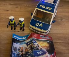 Playmobil City Police Van with lights etc