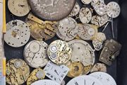 Antique Watchmaker Parts lot