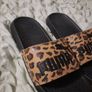 puma leopard print sliders Image 2