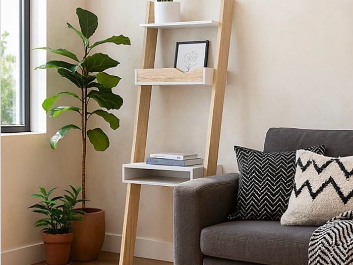 Ladder Desk Shelf