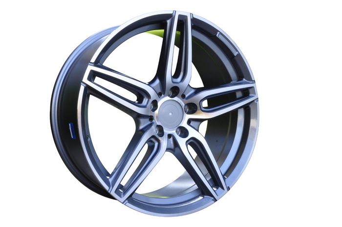 18" E Type black Alloy Wheels Audi Seat Skoda Mercedes VW 5x112
