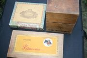 Vintage Cigar Boxes (25 Each)