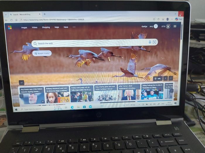 HP Laptop, TPN-W125, Intel Core i3-7100U CPU, 2.4GHz, 8GB Ram, 118GB SSD, Windows 10, Microsoft Edge, Chrome and VLC
