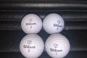 Wilson Duo Soft golf balls (4)