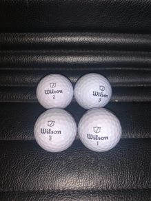 Wilson Duo Soft golf balls (4)