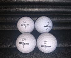Wilson Duo Soft golf balls (4)