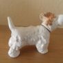 Two Sylvac Glased Porcelain Pottery Dogs Very Very Collectable Made In The Uk 1930's  In Perfect Condition ! Image 5