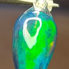 Ethiopian Opal Pendant 2.48 ct on 925 Silver
