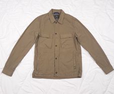 Paul Smith Green Brown Olive Khaki Utility Long Sleeve Shacket Jacket Mens Size S