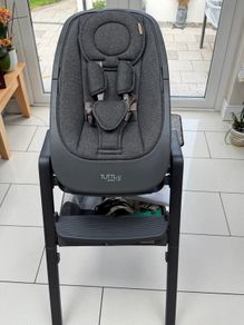 Tutti Bambini Nova Lite High Chair and Rocker Grey