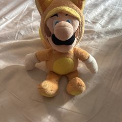 Official KITSUNE FOX LUIGI Super Mario Bros. 9" Plush