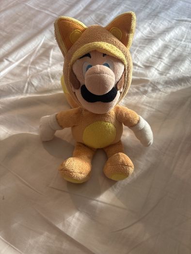 Official KITSUNE FOX LUIGI Super Mario Bros. 9" Plush