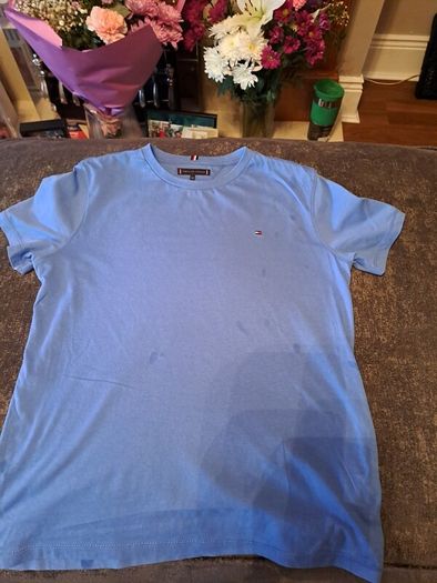 Tommy hilfiger blue tshirts age 14