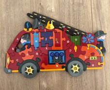 Kids wooden puzzles bundle