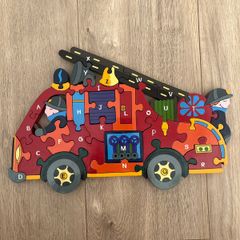 Kids wooden puzzles bundle