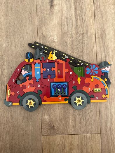 Kids wooden puzzles bundle