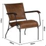 Bottega leather chair Image 3