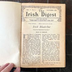The Irish Digest Magazines (Nov 1939-Feb 1940)