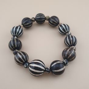 Anceint Melon desgin Burmese Pumtek Pyu Beads Bracelet
