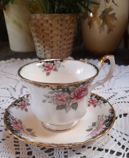 Royal Albert "Concerto " cup and saucer