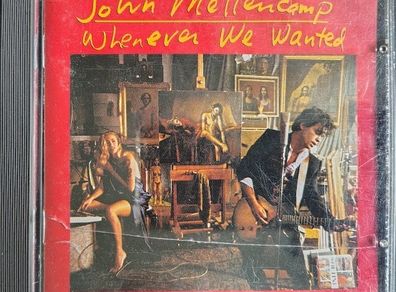 John Cougar Mellencamp - Whenever We CD (1991) Original US Pressing Classic Rock EX+