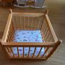 Dolls house furniture for nursery, cradles, highchairs and more Image 4