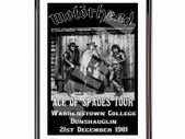 Motorhead Warrenstown College 1981 Framed Poster