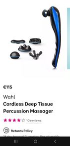 Cordless Deep Tissue Percussion Massager WAHL