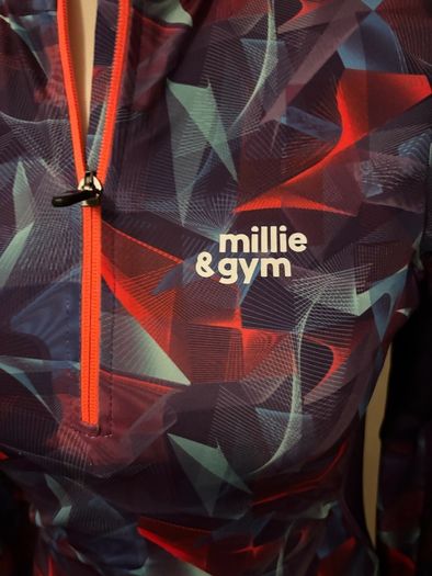 Millie and Gym Running / Gym Half Zip Top - Size XS