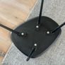 2 coffee tables in dark wood/ black legs. Unused. From Arnotts. Kidney shaped. Image 3