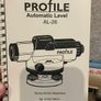 PROFILE AL-26 Automatic Optical Level / Site Level + Hard Case & Manual Image 5