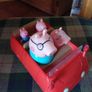 Peppa pig talking moving car with family Image 3