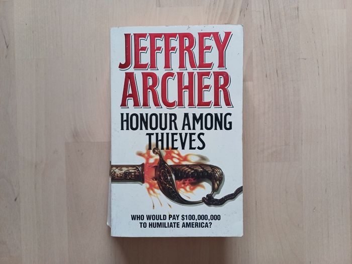 Honour Among Thieves by Jeffery Archer (Thriller Mystery Paperback 1994)