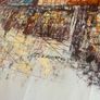 Large Hand Painted Oil on Canvas - Vintage Parisienne Scene Image 5