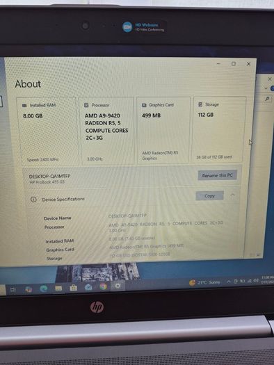 HP ProBook G5