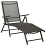 3 Piece Garden Lounge Set Textilene and Aluminium Anthracite Image 3