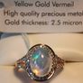 Rare Ethiopian Welo Opal Ring Image 6
