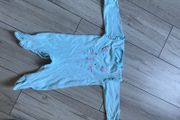 Jojo maman Bebe sleep suit aqua