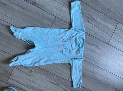 Jojo maman Bebe sleep suit aqua