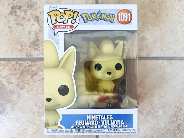 Funko Pop Pokemon Ninetales # 1091 (Vulpix Evolution) Collectible Vinyl Figure