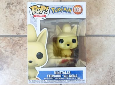 Funko Pop Pokemon Ninetales # 1091 (Vulpix Evolution) Collectible Vinyl Figure