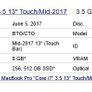 MacBook Pro 13" 2017 A1706 Four Thunderbolt 3 Ports 3.5 Ghz Core i7 16GB RAM 512 GB SSD (Battery Cycle: 308) macOS Sequoia Image 10