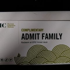 FOR CHARITY - Family Admission to EPIC the Emigration Museum
