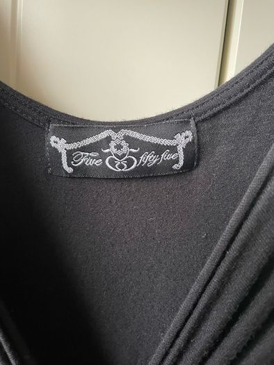 Black mini dress
