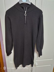 Knitted Zip Dress New