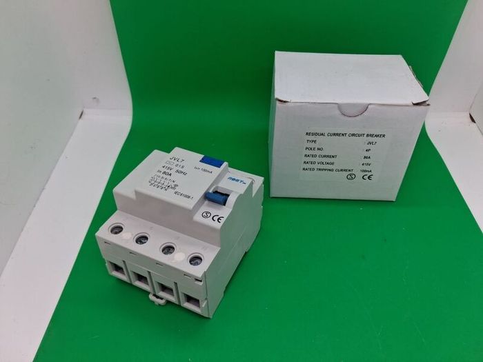 Postage - 4 x Circuit Breakers 80A 100mA 4P 230v -415v