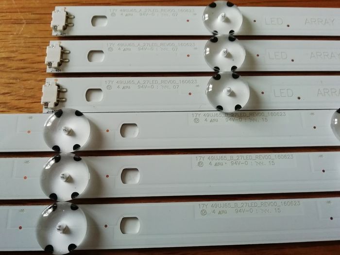 Led Strips For Lg 49uj630 49lj614v 49uj634v 49uj651v 49uj670 49uj701v 17y 49lh61 49uj65